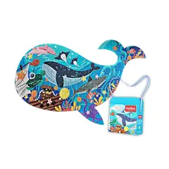 GENERICO - Maleta De Puzzle Animales Del Oceano 108pcs rompecabeza