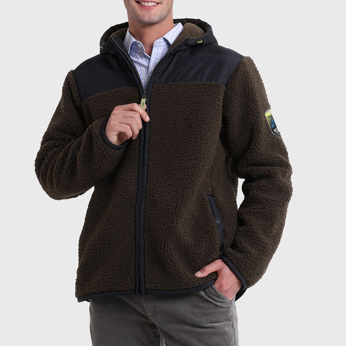 ARROW - Polerón Sherpa Con Capucha Arrow ARROW