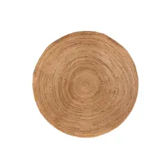 ATMOSPHERA - ALFOMBRA REDONDA YUTE NATURAL DIAM. 160cm