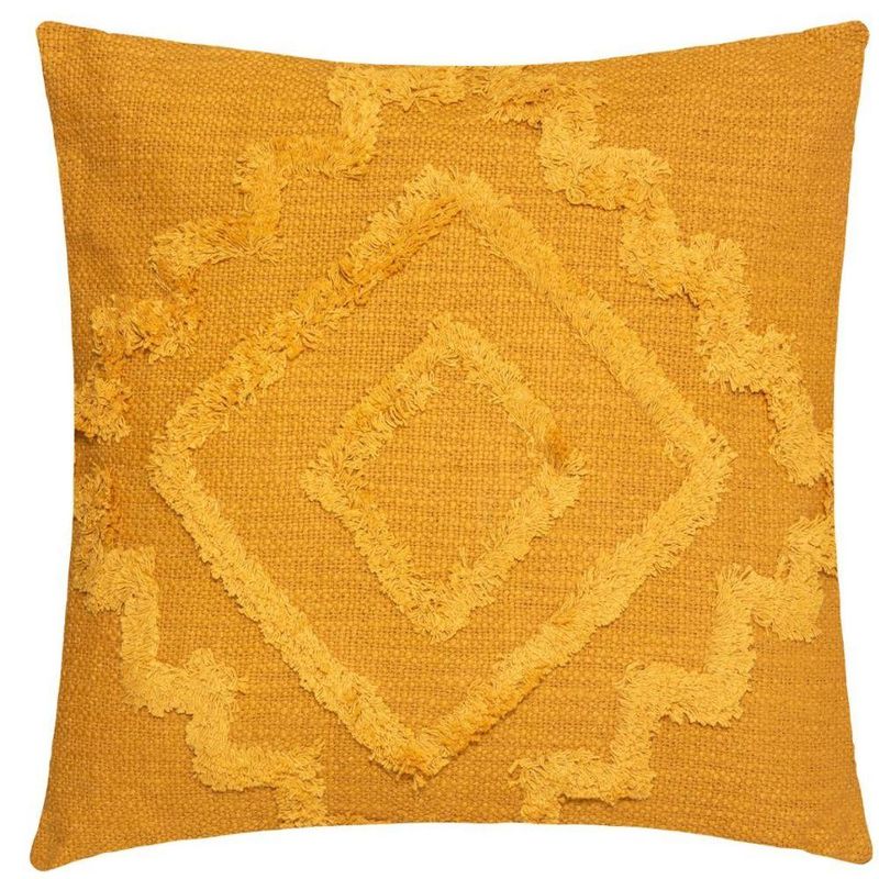 ATMOSPHERA - COJIN INCA 40X40 OCRE ATMOSPHERA