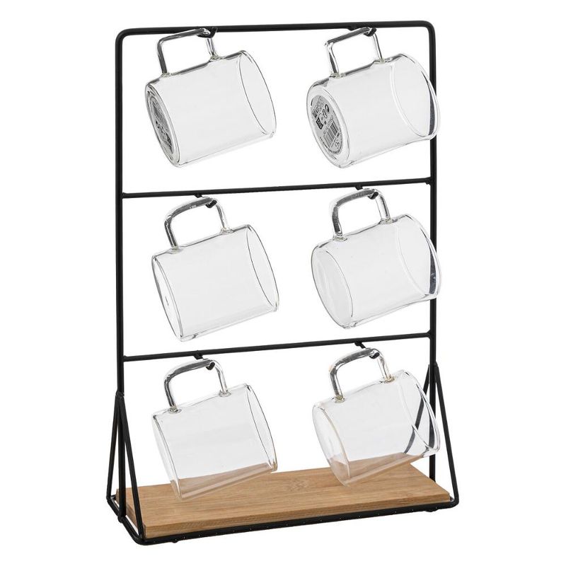 5FIVE - SOPORTE PARA 6 TAZAS DE CAFÉ 100ML 5FIVE