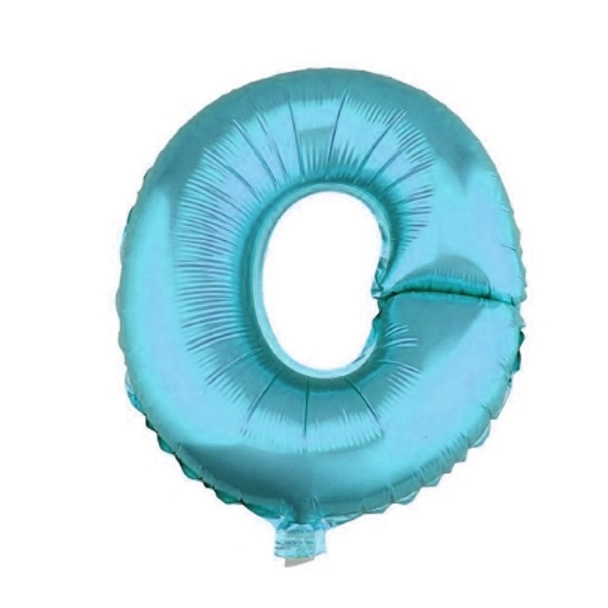 GENERICO - Globo Metálico Letras Color Azul O