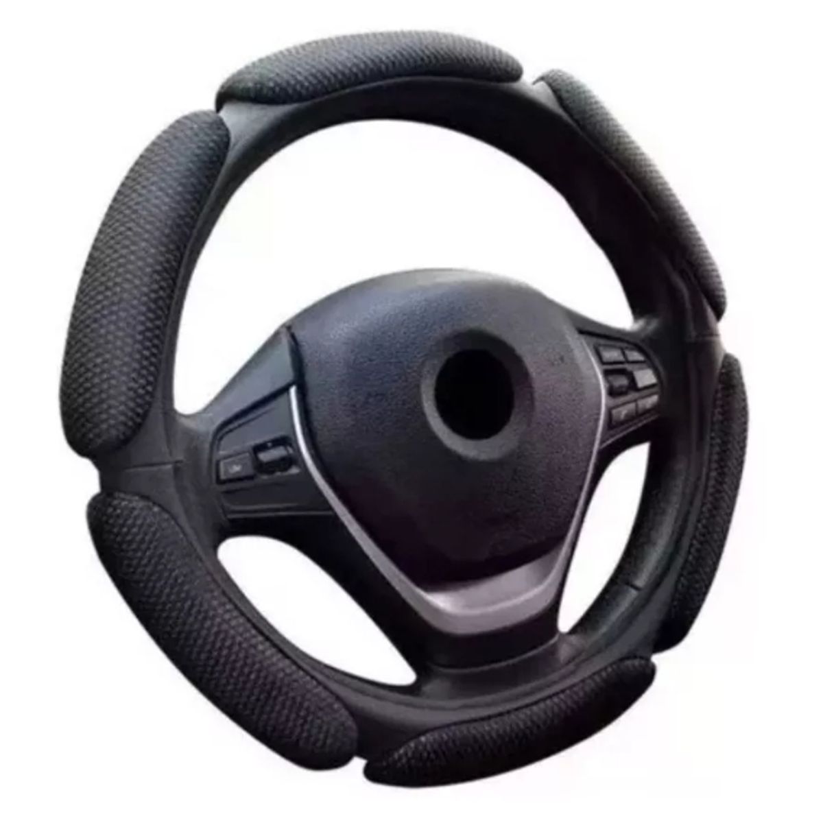 GENERICO - Funda Cubre Volante Auto Antideslizante Transpirable Verde