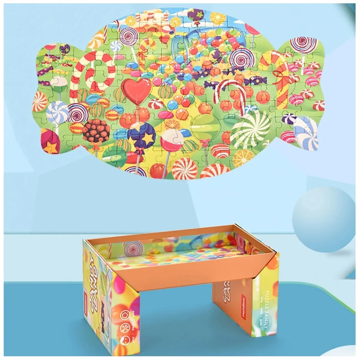 GENERICO - Puzzle Mundo De Caramelos 100pcs Rompecabezas Infantil