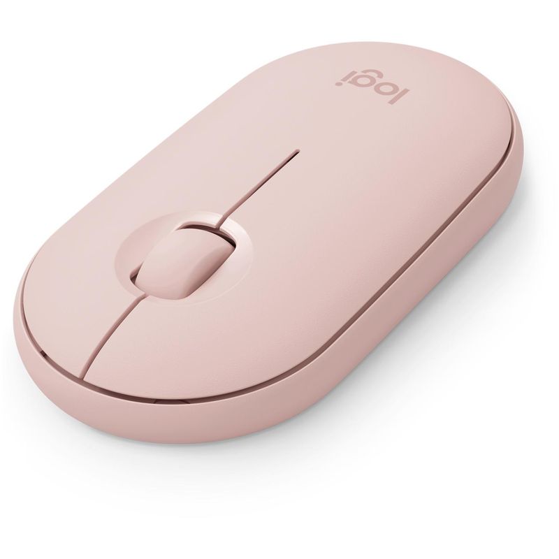 LOGITECH - MOUSE LOGITECH PEBBLE M350 ROSE 910-005769