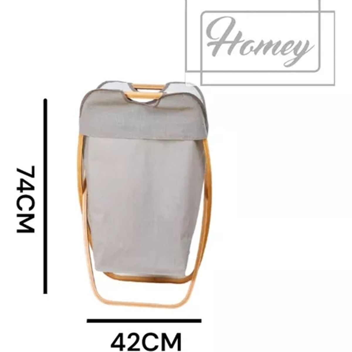 GENERICO - Canastos Para Ropa Con Estructura De Madera Pegable