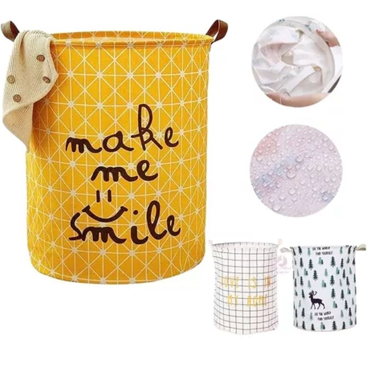 GENERICO - Canasto Ropa Sucia Plegable