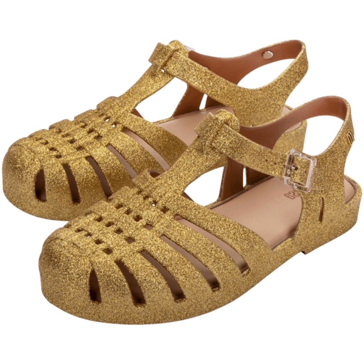 MELISSA - Sandalia Melissa Possession Glitter Oro Glitter