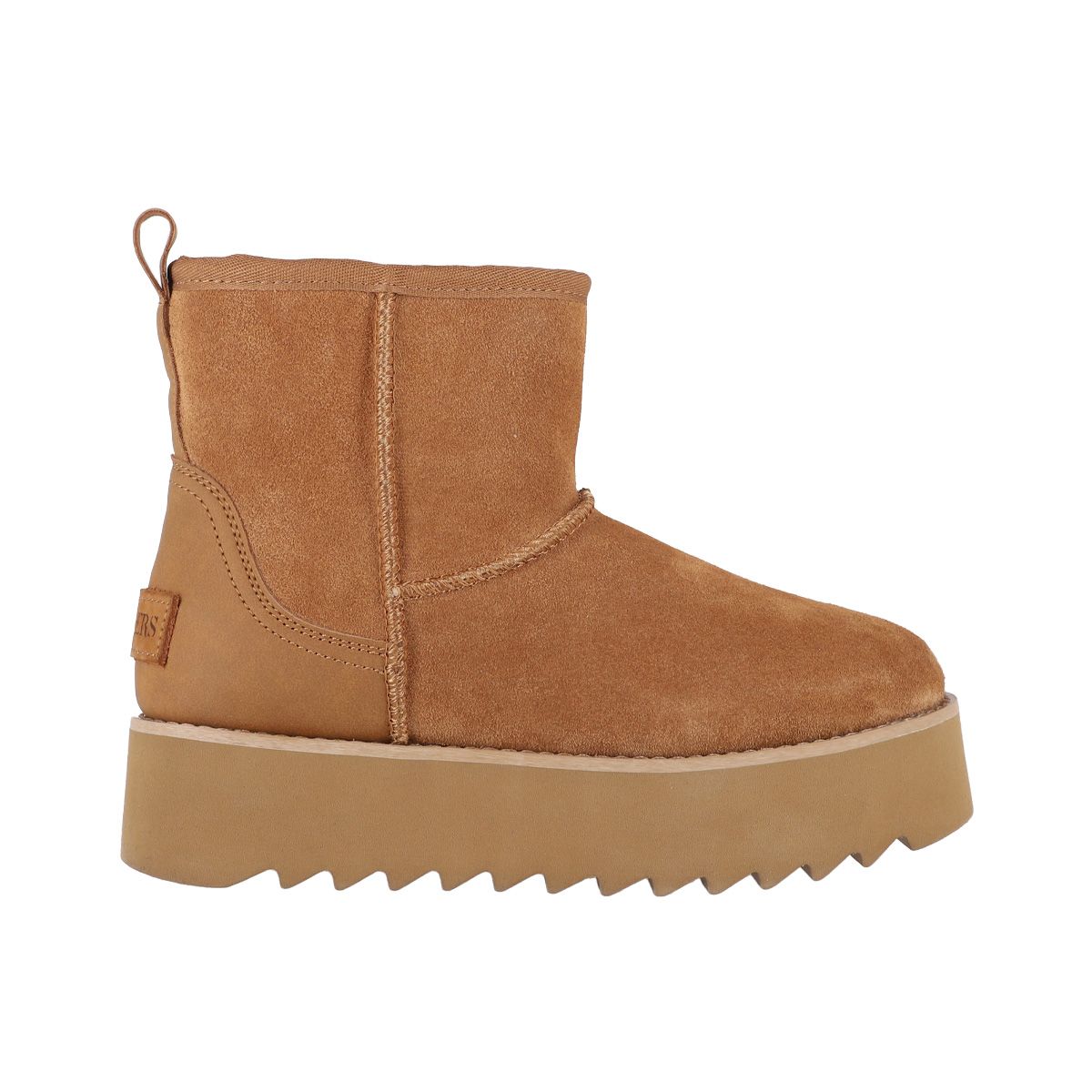 BAMERS - Bota Bamers Platform Mujer Caramel