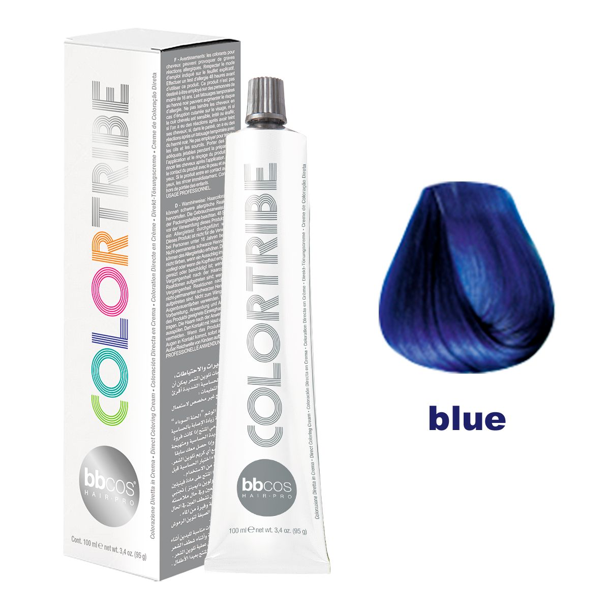 BBCOS - Bbcos Tintura de Fantasía ColorTribe Blue 100ml.