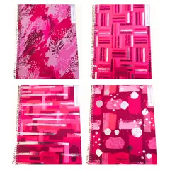 RHEIN - Pack 5 Cuadernos Trend Carta 150 Hojas Tapa Dura