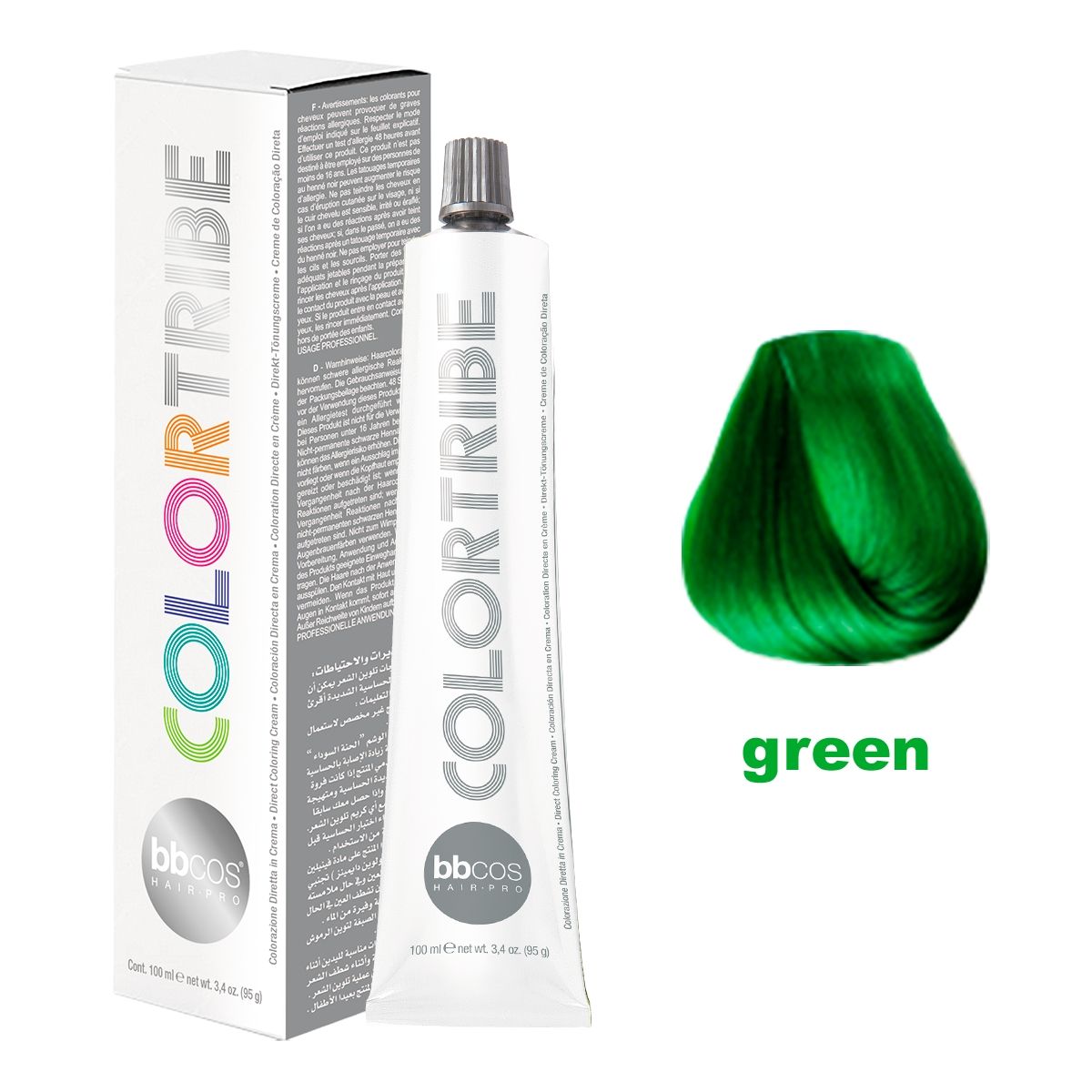 BBCOS - Bbcos Tintura de Fantasía ColorTribe Green 100ml