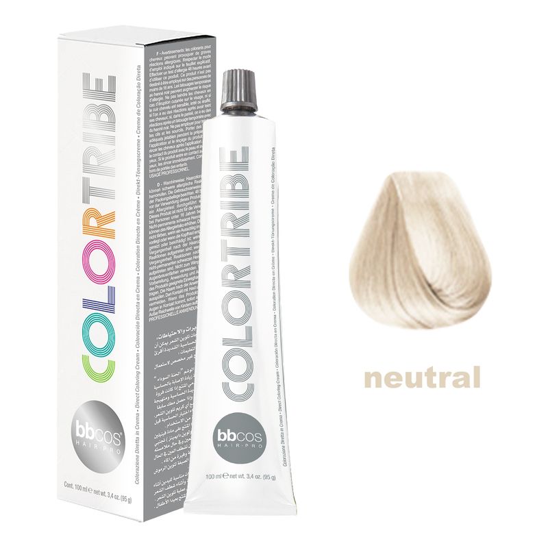 BBCOS - Bbcos Tintura de Fantasía ColorTribe Neutral 100ml.