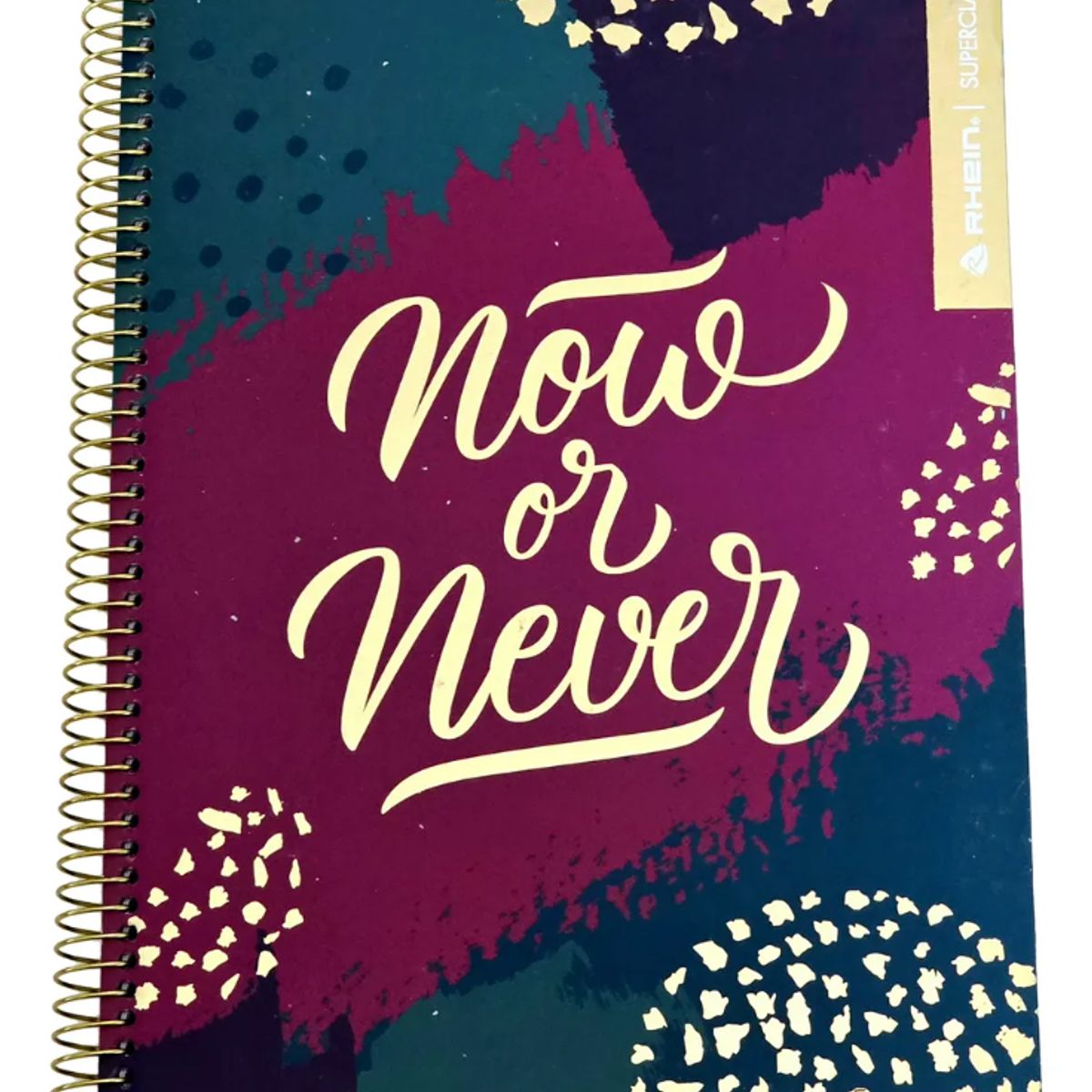 RHEIN - Pack 5 Cuadernos Gold Style Rhein Carta 150 Hojas Tapa Dura