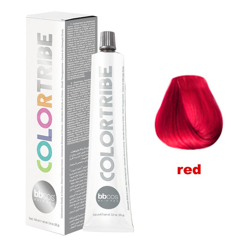 BBCOS - Bbcos Tintura de Fantasía ColorTribe Red 100ml.