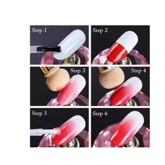 GENERICO - Pincel Esponja Doble Para Degradé Y Stamping + Repuestos