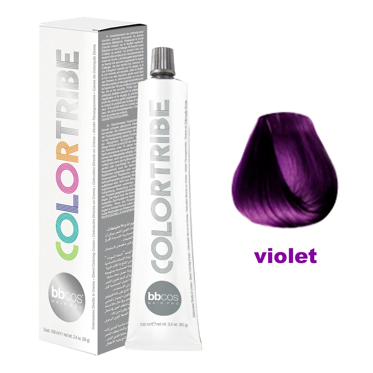 BBCOS - Bbcos Tintura de Fantasía ColorTribe Violet 100ml.
