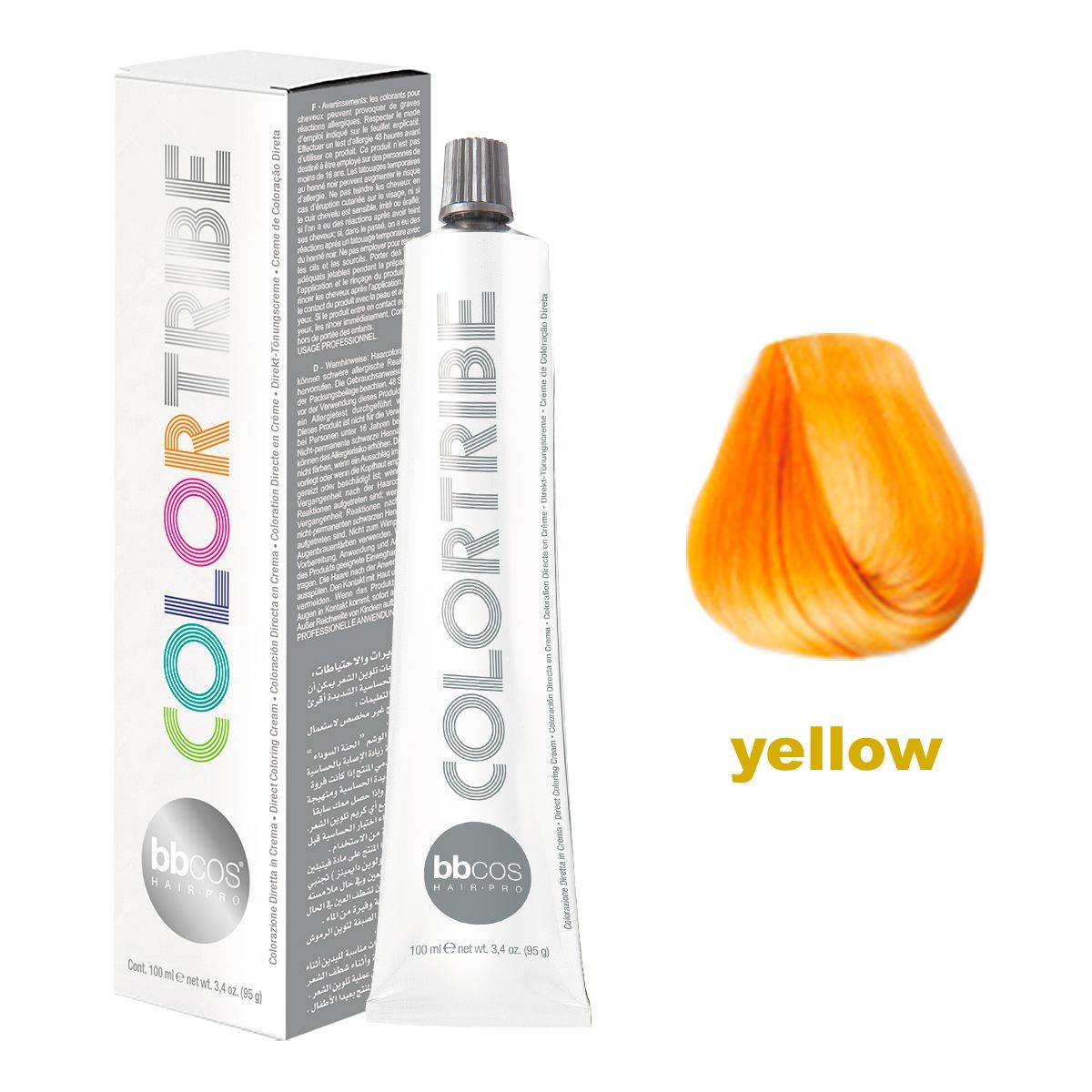 BBCOS - Bbcos Tintura de Fantasía ColorTribe Yellow 100ml