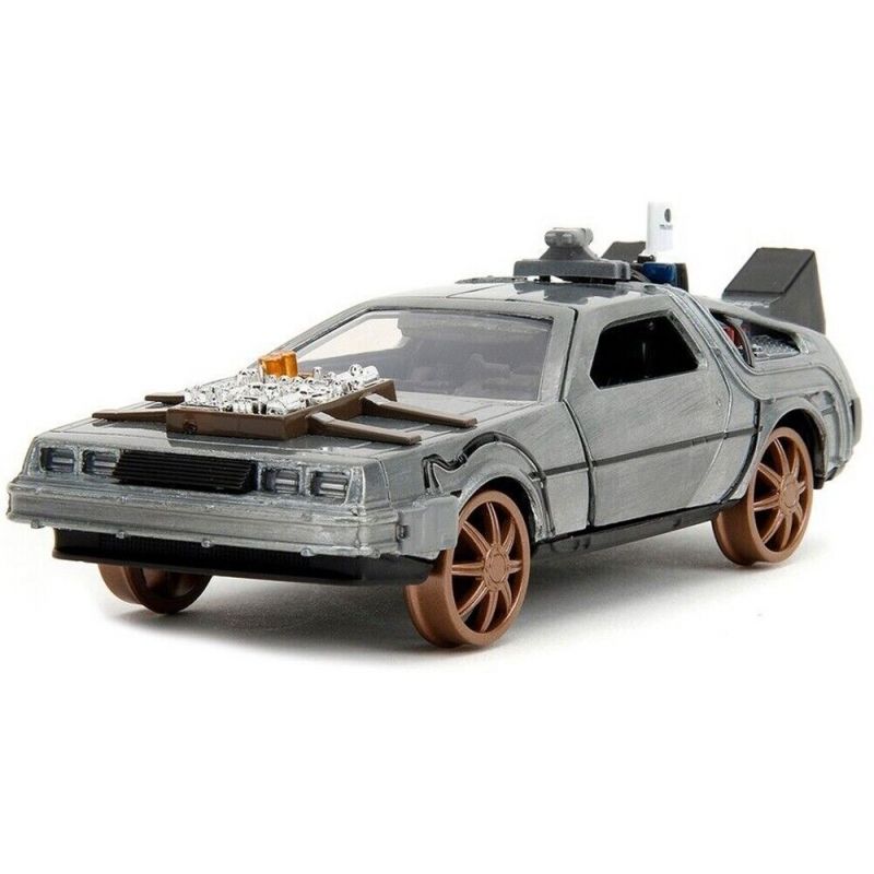 GENERICO - JADA 34786 1-32 BACK TO THE FUTURE TIME MACHINE RAIL WHEELS