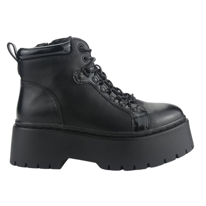 CHALADA - Botin Mujer Negro Plataforma Chalada Rust-21
