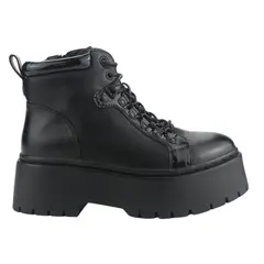 CHALADA - Botin Mujer Negro Plataforma Rust-21