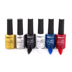CHERIMOYA - Pack De 6 Colores Esmaltes Permanentes 8 Ml Basico