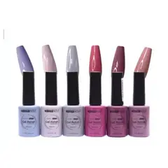 CHERIMOYA - Pack De 6 Colores Esmaltes Permanentes 8 Ml Malva