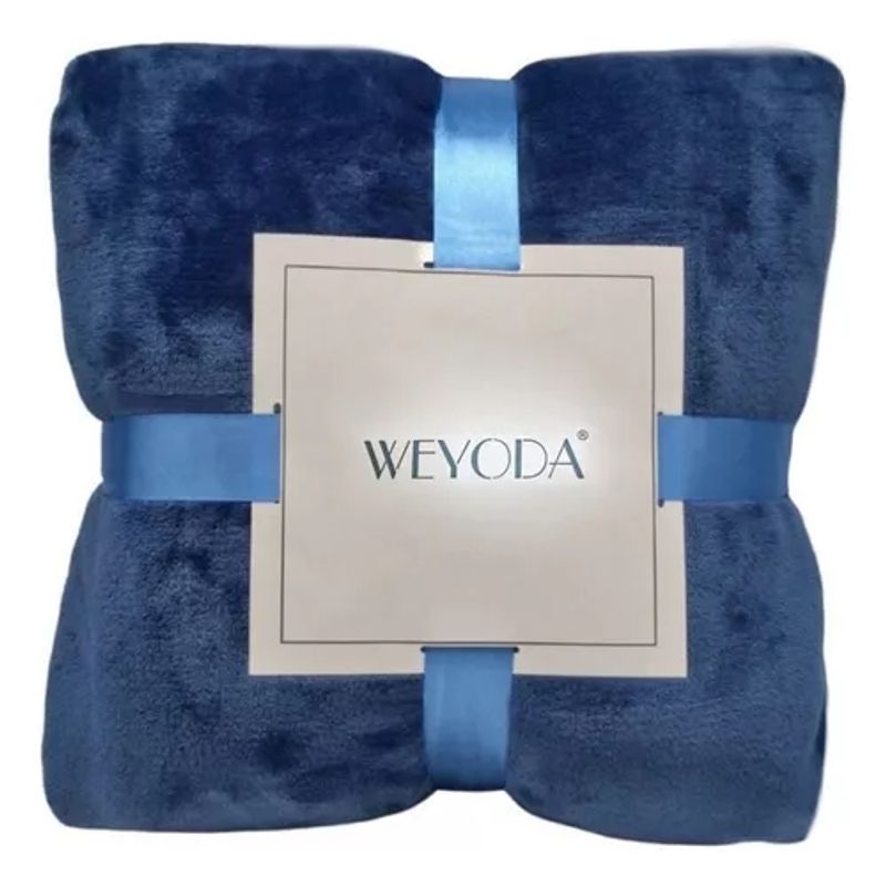 GENERICO - Frazada Polar Térmica 15p Premium Velvet Plush Plaza Y Medi