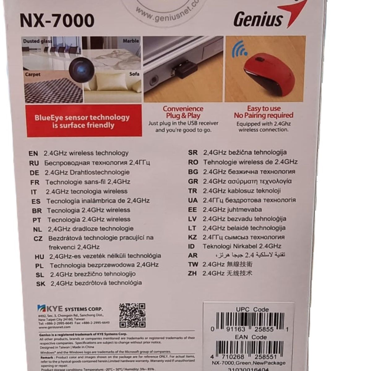 GENIUS - MOUSE INALAMBRICO GENIUS