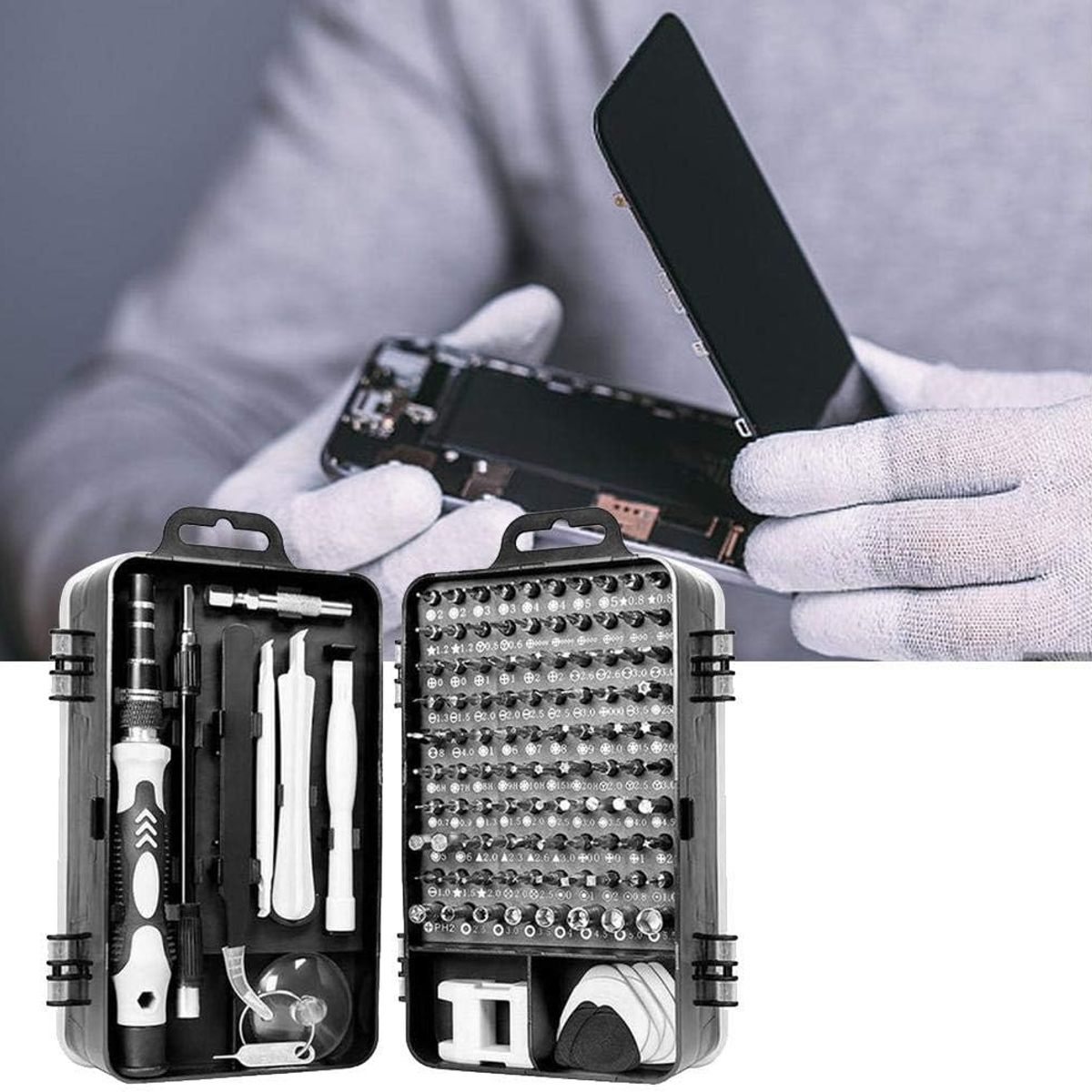 GENERICO - Set Destornillador De Precisión 115 Pcs