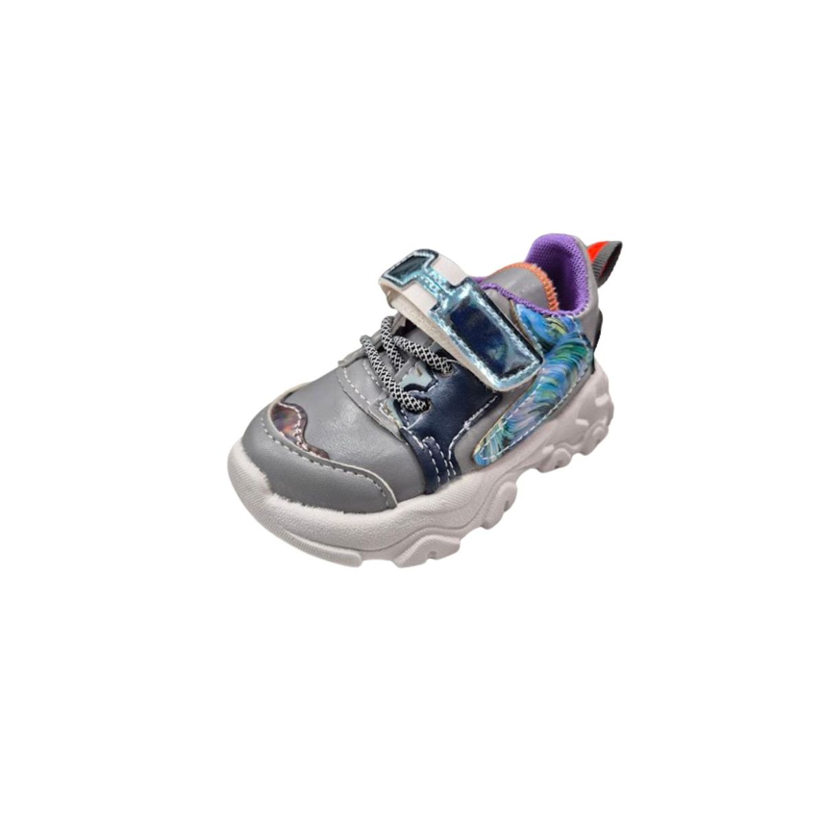 VINNYS OUTLET - Zapatilla Urbana Niña Velcro Morado
