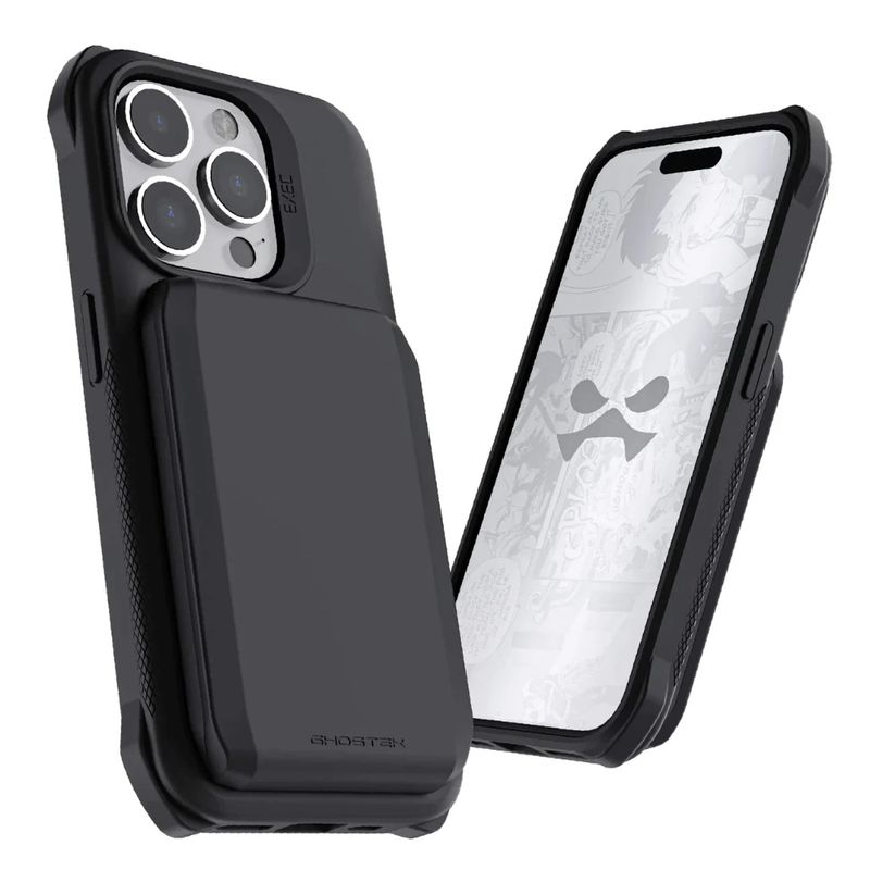 CELLBOX - Carcasa Antigolpe con Tarjetero Magsafe para iPhone 15 Pro Max - Exec
