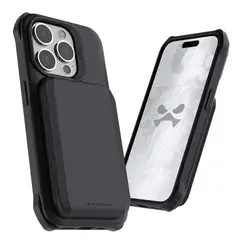 CELLBOX - Carcasa Antigolpe con Tarjetero Magsafe para iPhone 15 Pro Max - Exec