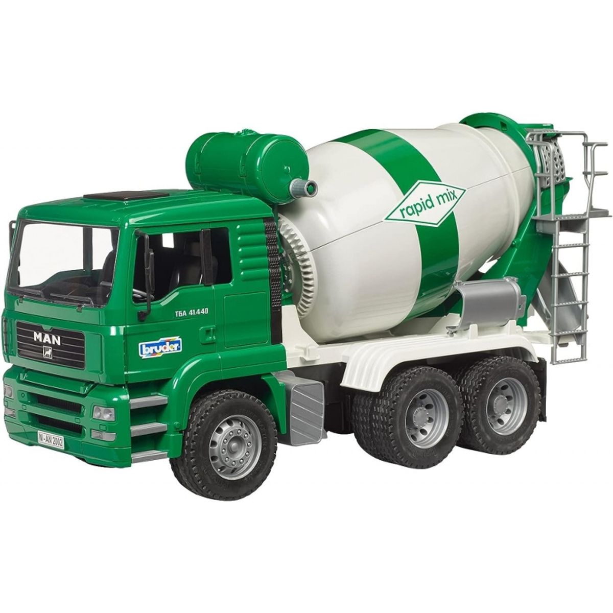 BRUDER - BRUDER 02739 MAN TGA CEMENT MIXER TRUCK RAPID MIX