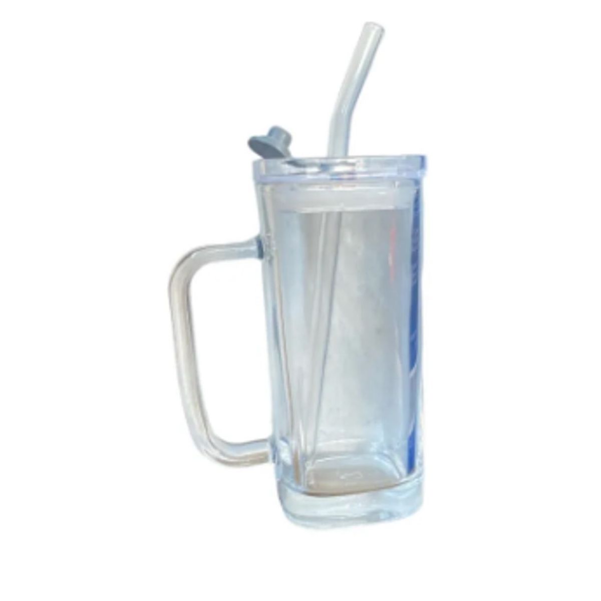 GENERICO - VASO CON PAJITA MULTIFUNCIONAL 240ML CON TAPA