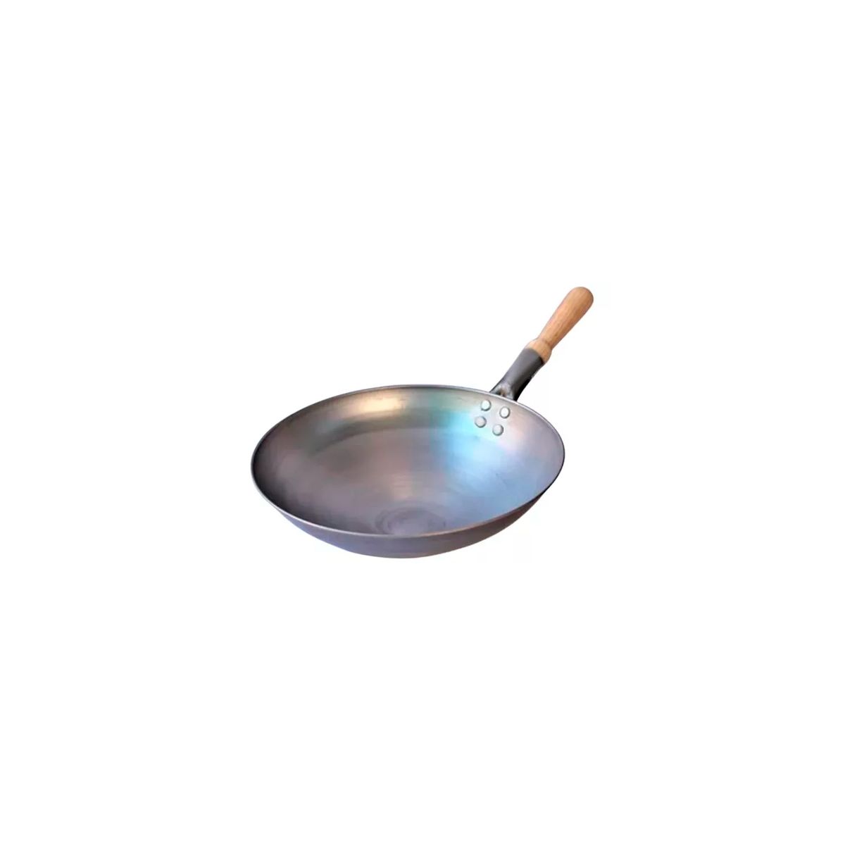GENERICO - Disco Wok Teflon 36 Cm Con Mango
