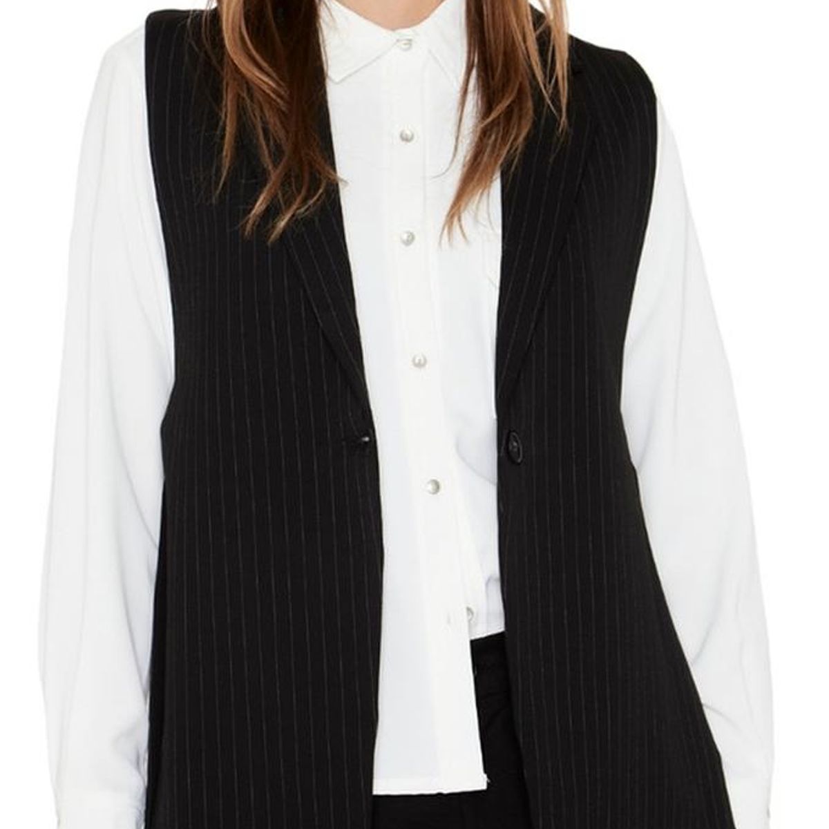 JACINTA TIENDA - Blazer Owen rayas negro Jacinta Tienda