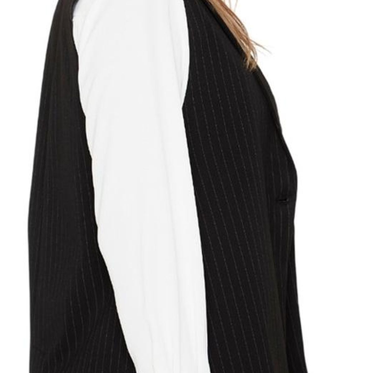 JACINTA TIENDA - Blazer Owen rayas negro Jacinta Tienda