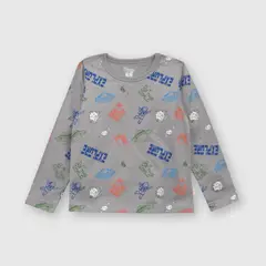 COLLOKY - Polera Niño Gris 53077 Colloky._