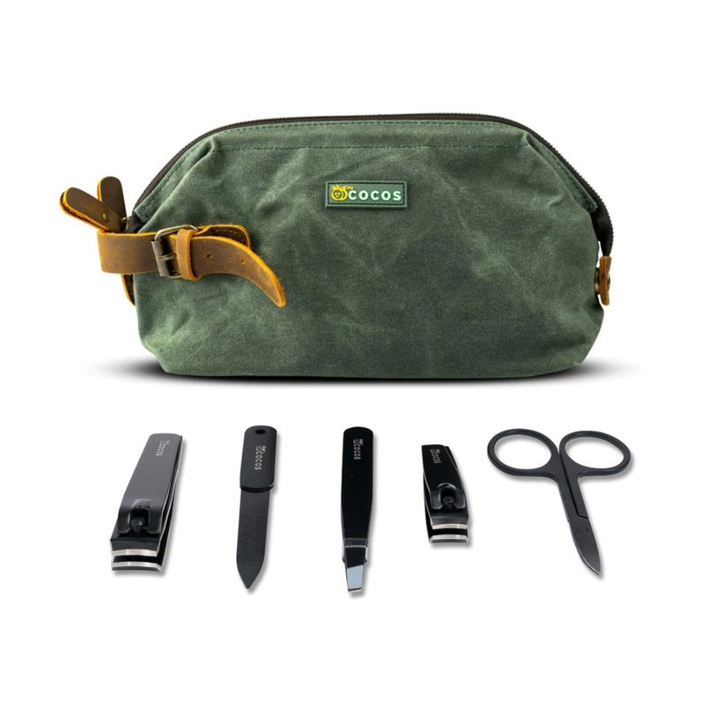 MYCOCOS - Travel Bag Mycocos Neceser Cuero Bolso De Viaje + Kit Regalo