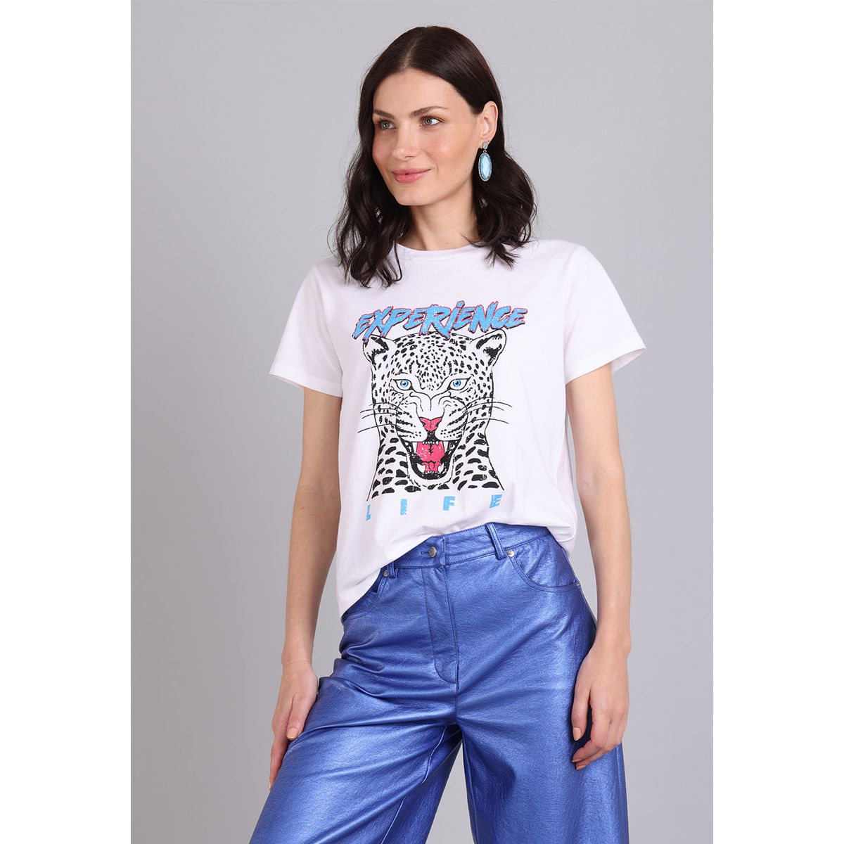 SOVIET - Polera Cuello Redondo Mujer Soviet SOVIET