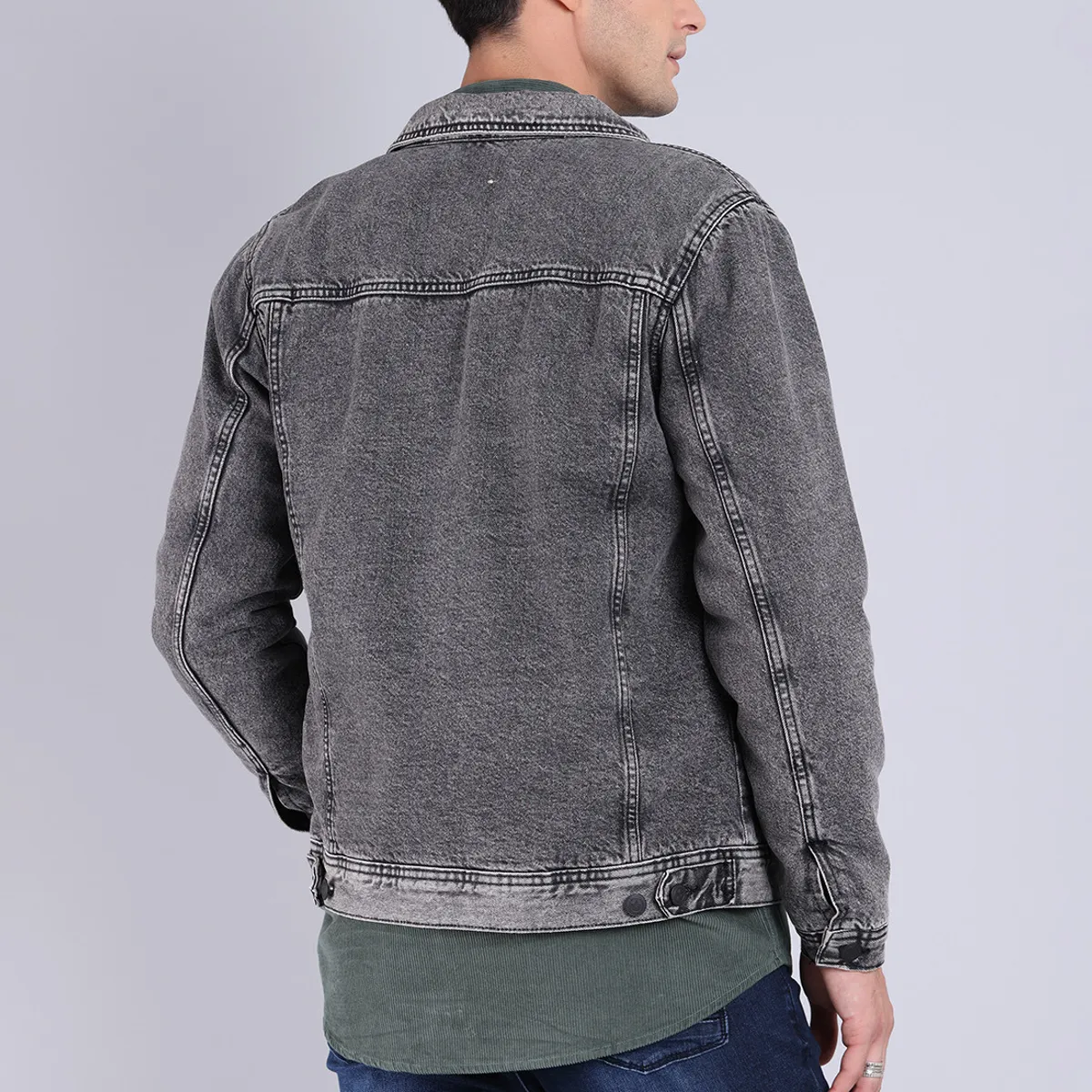 SOVIET - Chaqueta Denim con Sherpa Hombre Soviet SOVIET