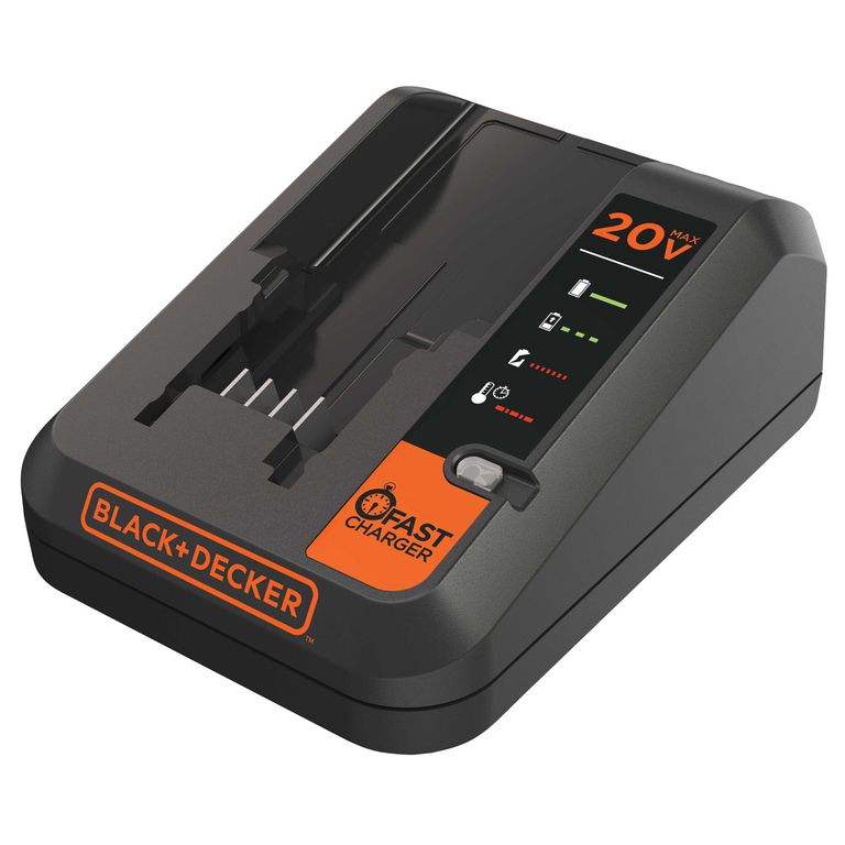 Cargador rapido baterias 20V BDCAC202B-B2C