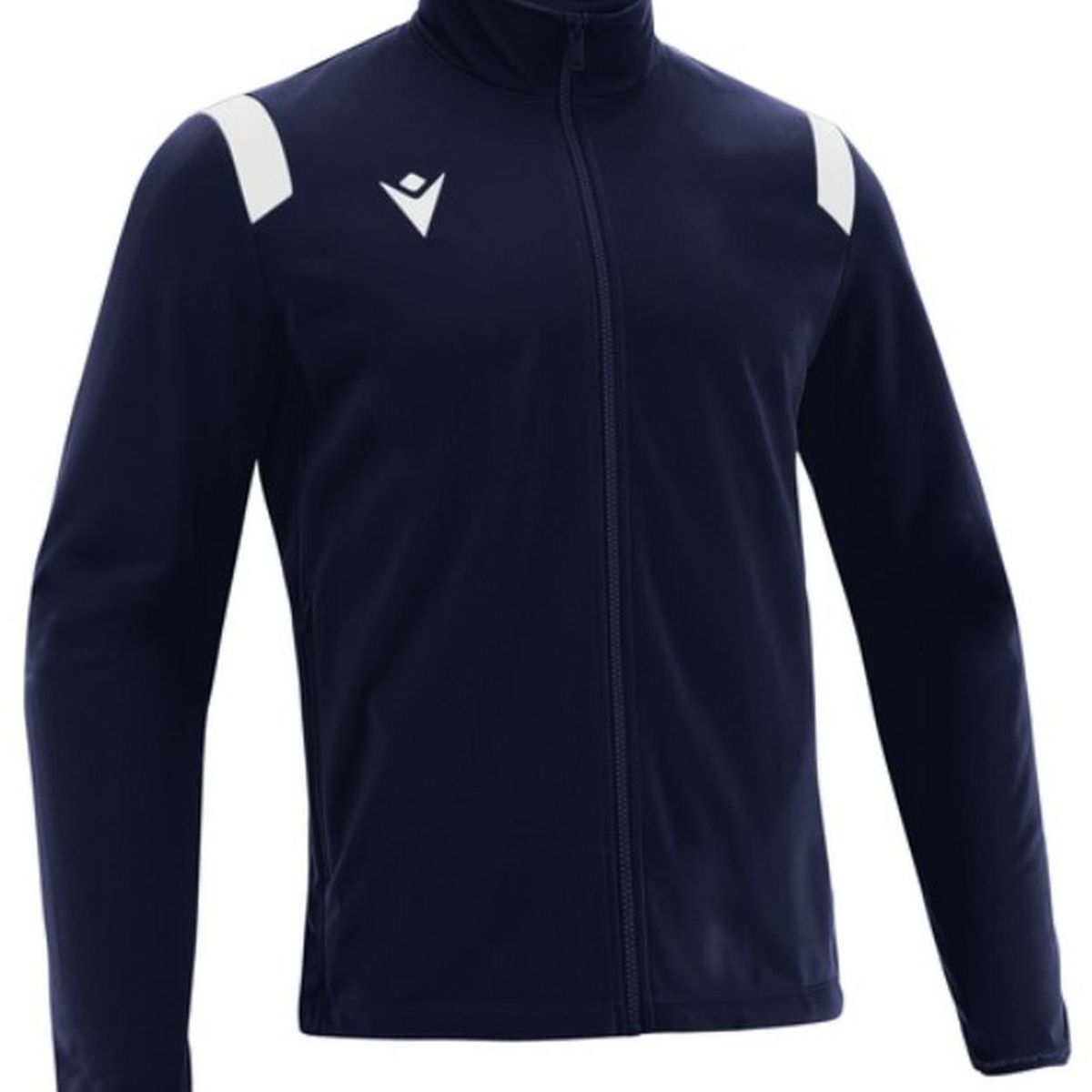 MACRON - Polerón Full Zipper Fujin Macron Azul Marino