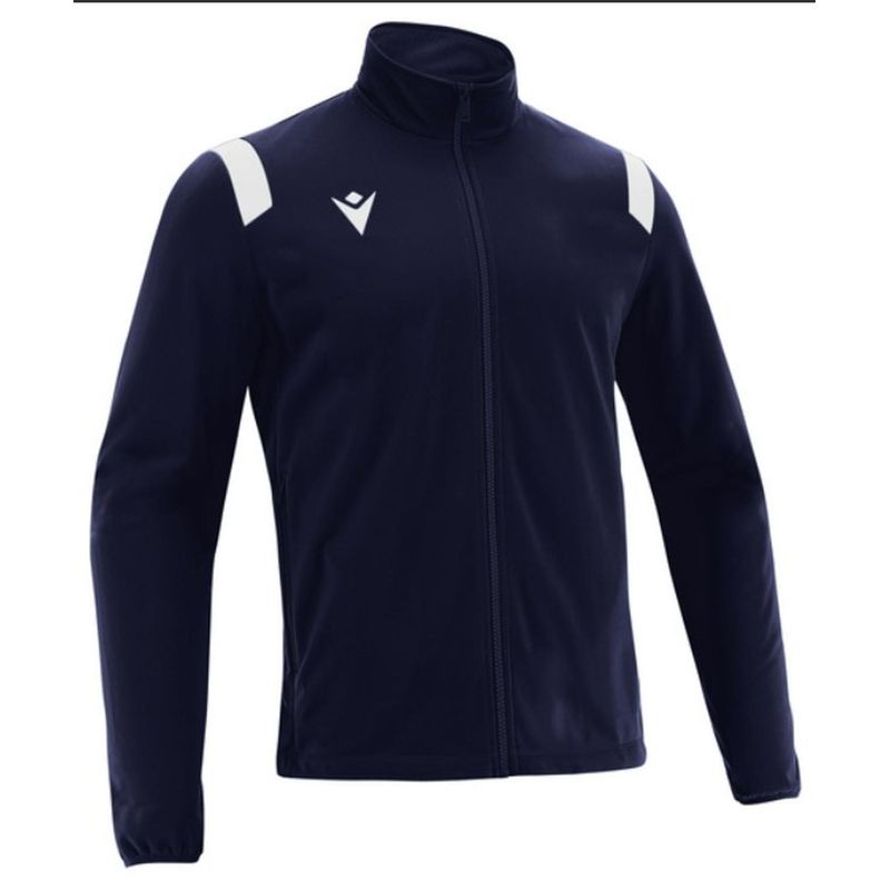 MACRON - Polerón Full Zipper Fujin Macron Azul Marino