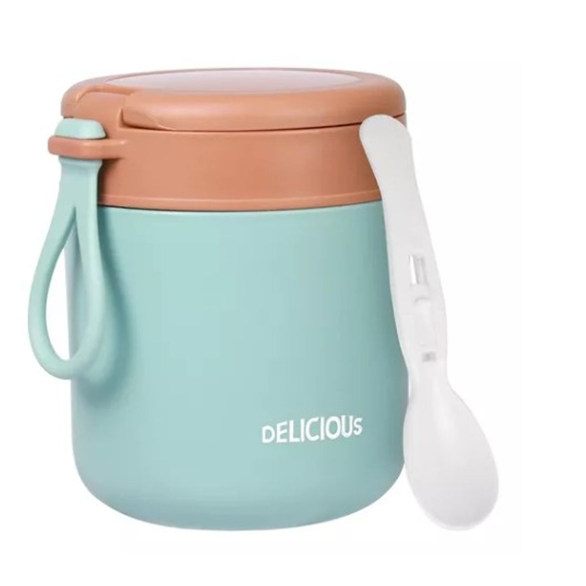 GENERICO - Contenedor De Alimentos Thermo Jar Para Niños Con Cuchara