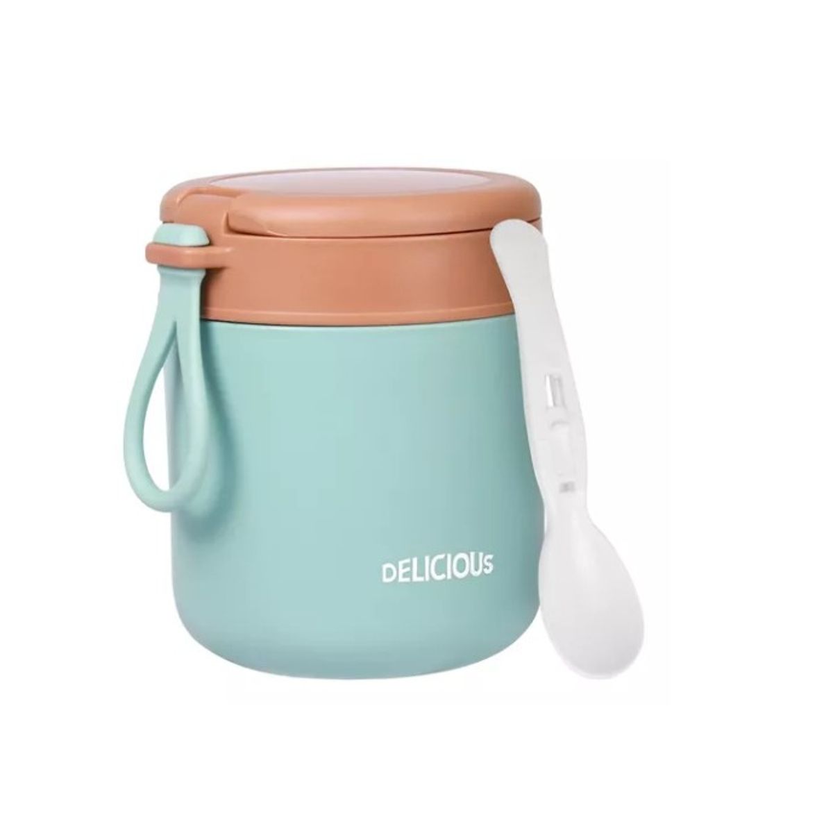 GENERICO - Contenedor De Alimentos Thermo Jar Para Niños Con Cuchara