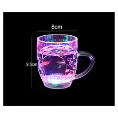 GENERICO - Vaso Luminosos Led Decoracion Fiesta Cotillon Fiesta 250cc