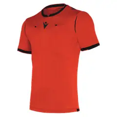 MACRON - Camiseta Arbitro Eklind Manga Corta Rojo