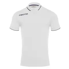 MACRON - Polera Polo Zouk Blanco